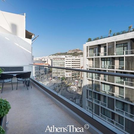 Athensthea Alpha Luxury Penthouse Apt In Omonia Εξωτερικό φωτογραφία