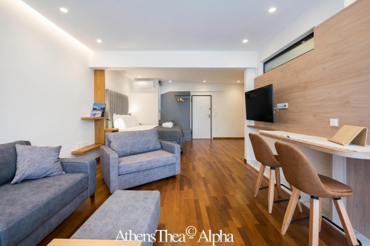 Athensthea Alpha Luxury Penthouse Apt In Omonia Εξωτερικό φωτογραφία
