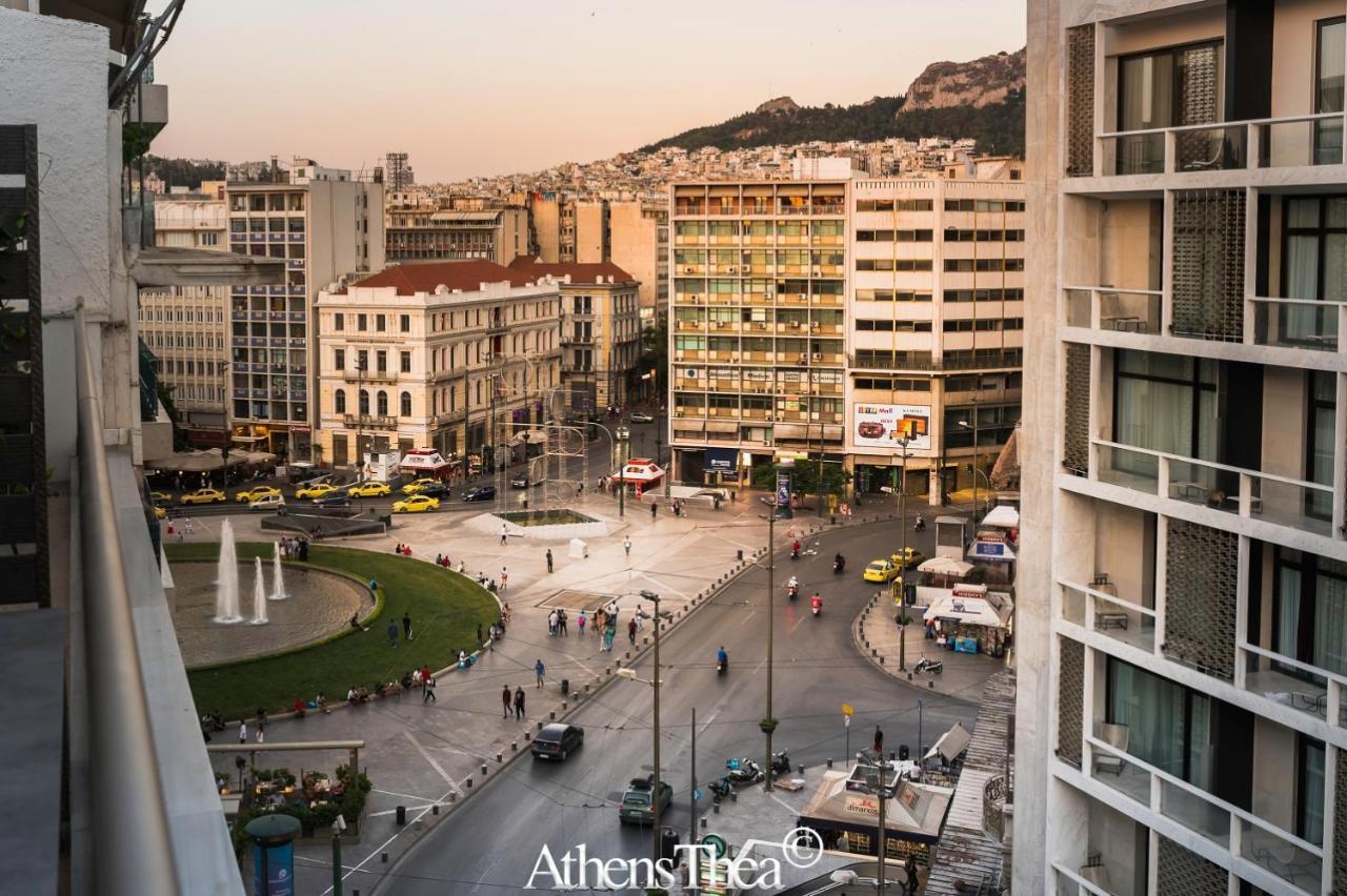 Athensthea Alpha Luxury Penthouse Apt In Omonia Εξωτερικό φωτογραφία